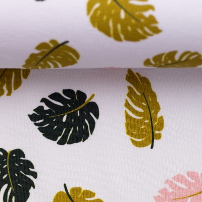 Jersey | THEO Blätter | Rosa Gold Schwarz